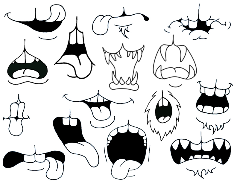 Animal's mouths more difficult ab